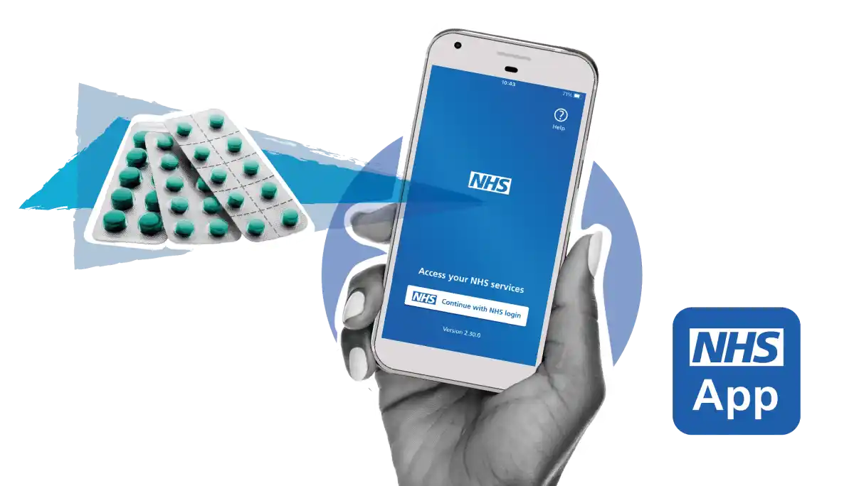 NHS App Prescription image
